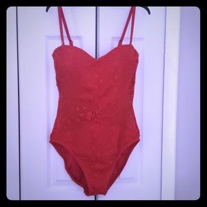 Kenneth Cole Red bathing suit